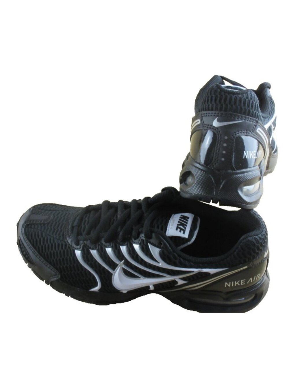Nike Women's Air Max Torch 4 Running Training Shoes Black White Size 7.5 NIB - Picture 6 of 7